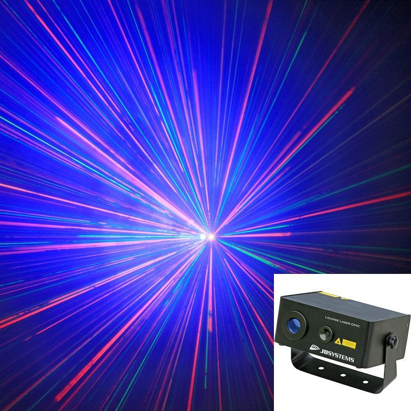 Foto van Jb systems lounge laser dmx plug&play laser-effect met dmx-aansturing