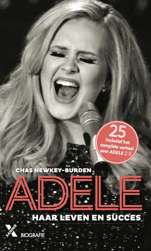 Foto van Adele - haar leven en succes - chas newkey-burden - ebook (9789401600187)