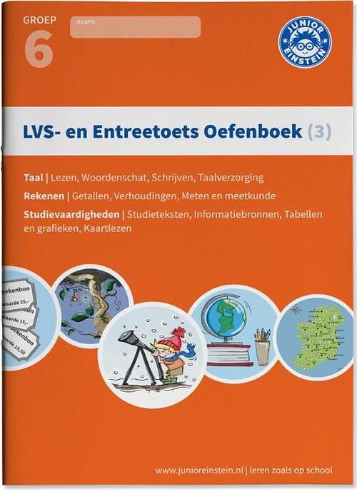 Foto van Lvs- en entreetoets oefenboek (3) - paperback (9789492265067)