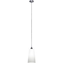 Foto van Led hanglamp - hangverlichting - trion konumo - e27 fitting - 1-lichts - rond - mat nikkel - aluminium