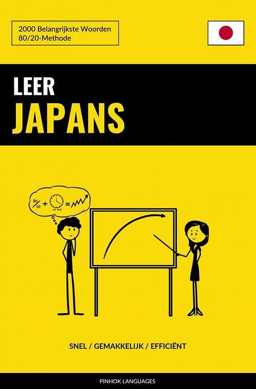 Foto van Leer japans - snel / gemakkelijk / efficiënt - pinhok languages - paperback (9789403632636)