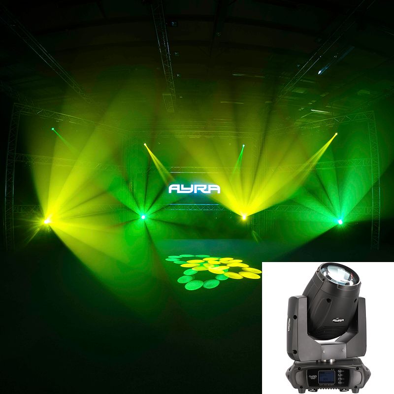 Foto van Ayra vision 180 beam led movinghead