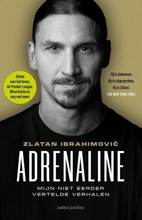Foto van Adrenaline - zlatan ibrahimovic - paperback (9789026364006)