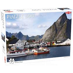 Foto van Tactic legpuzzel lofoten 31 x 47 cm 500 stukjes