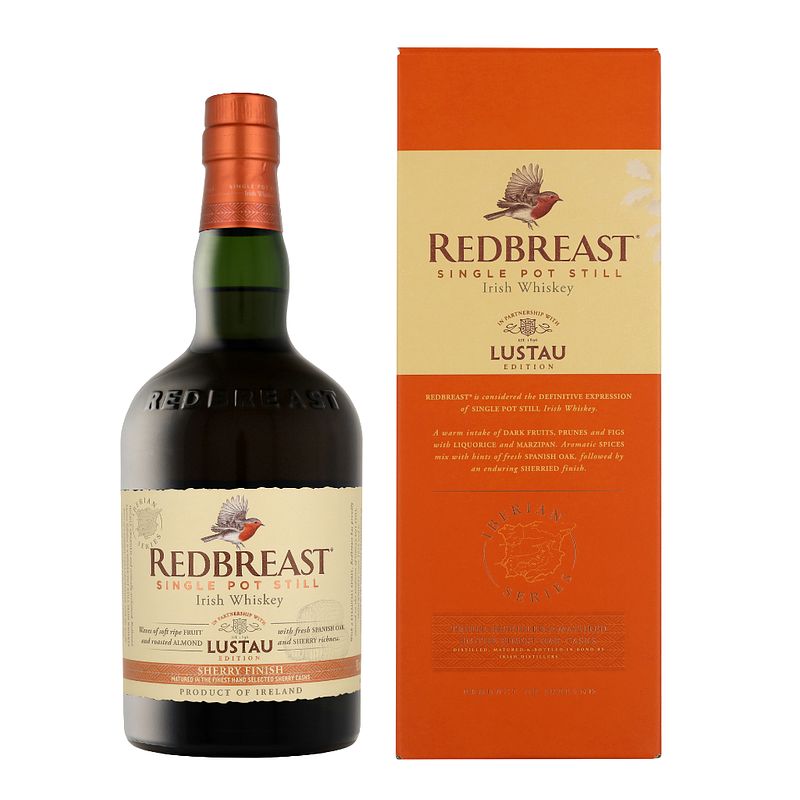 Foto van Redbreast lustau edition 70cl whisky + giftbox