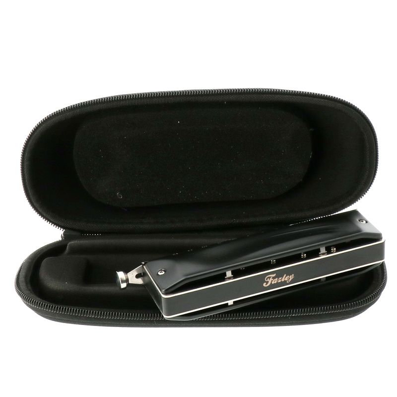 Foto van Fazley mhm-10-c 12-gaats c chromatische mondharmonica