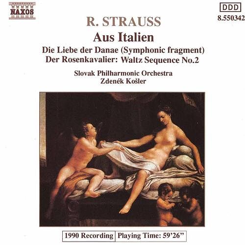 Foto van Strauss: aus italien - cd (4891030503427)