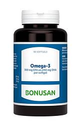 Foto van Bonusan omega-3 360mg epa 240mg dha softgels