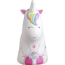 Foto van Eau my unicorn douchegel en shampoo meisjes 400 ml wit