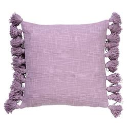 Foto van Dutch decor ruby - sierkussen van katoen lavender frost 45x45 cm - paars - paars