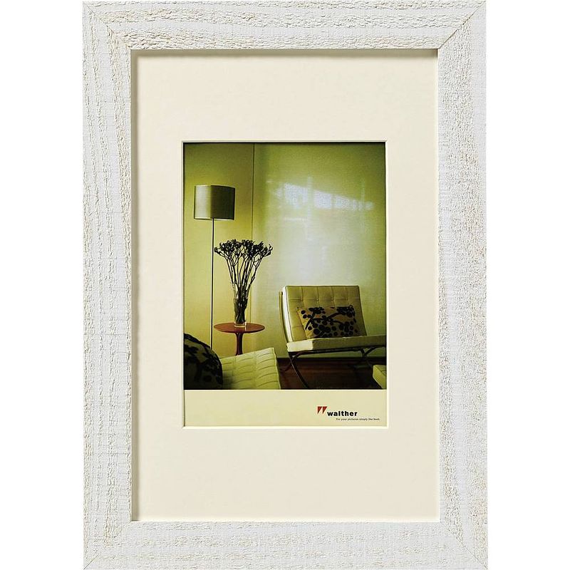 Foto van Walther design home houten fotolijst 13x18cm polar wit