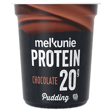 Foto van Melkunie protein chocolate pudding 200g bij jumbo