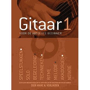 Foto van Hal leonard marc n. verlinden gitaar 1 book+cd