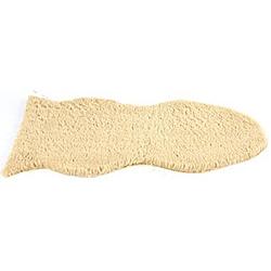 Foto van Tom vloerkleed jozias 30 x 50 cm fleece beige