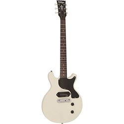 Foto van Vintage v130 reissued vintage white elektrische gitaar