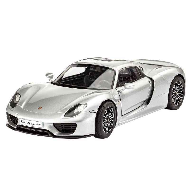 Foto van Revell modelbouwset porsche 918 spyder 194 mm schaal 1:24