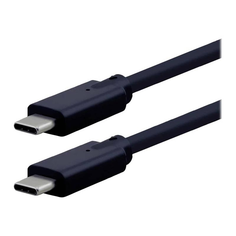 Foto van Roline usb-kabel usb 3.2 gen2x2 usb-c stekker 1.50 m zwart 11029077