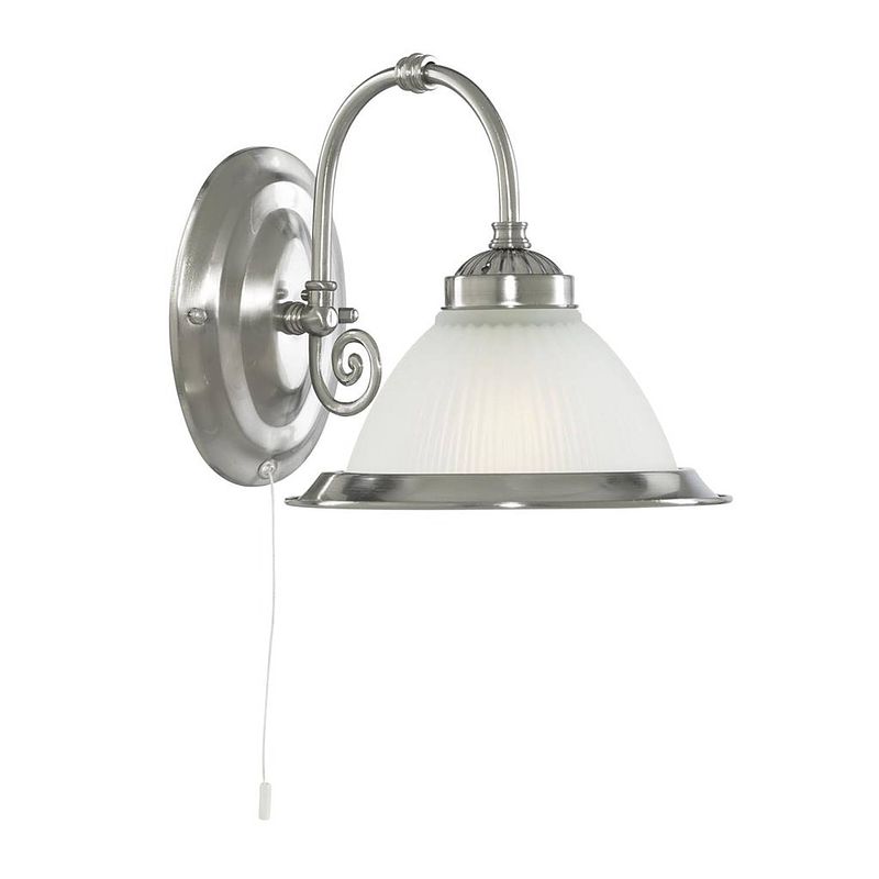 Foto van Landelijke wandlamp - bussandri exclusive - metaal - landelijk - e27 - l: 18cm - voor binnen - woonkamer - eetkamer -