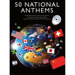 Foto van Wise publications - 50 national anthems voor piano, zang, gitaar