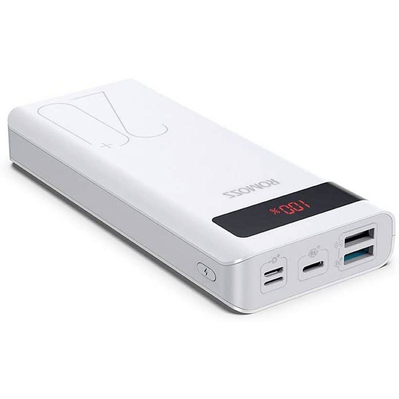 Foto van Romoss sense 6ps+ powerbank 20000 mah quick charge li-ion wit statusweergave