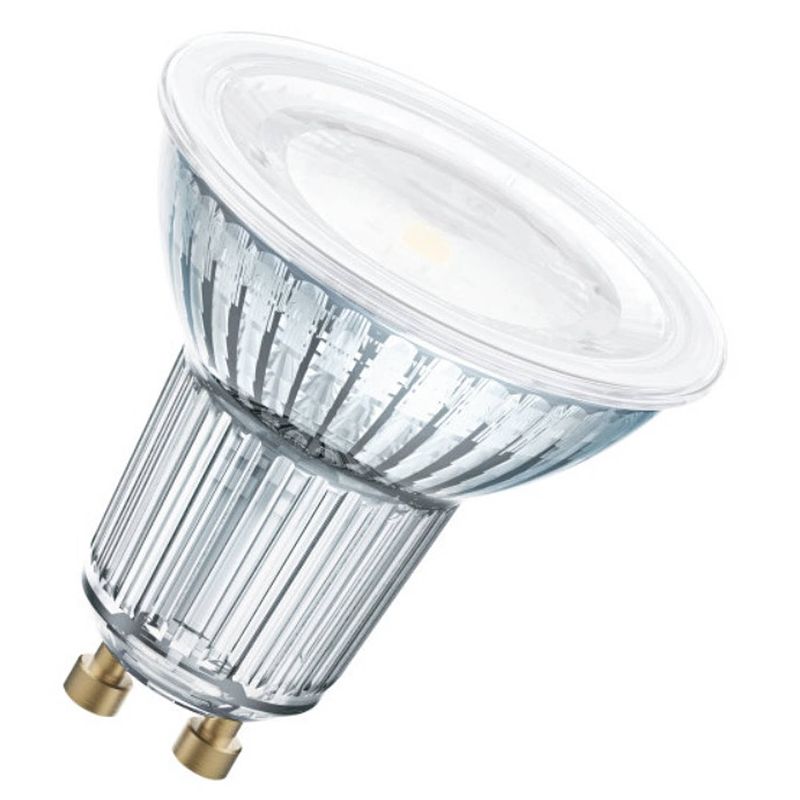 Foto van Osram led gu10 4.3-50w 2700k 120d 350lm