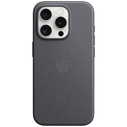 Foto van Apple finewoven case backcover apple iphone 15 pro zwart