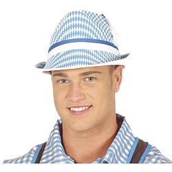 Foto van Fiestas guirca hoed oktoberfest heren polyester blauw one-size