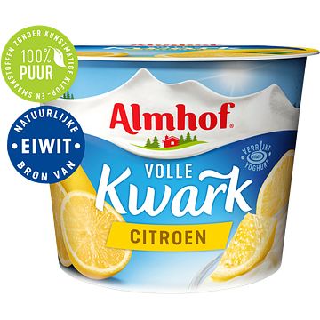 Foto van Almhof volle kwark citroen 500g bij jumbo