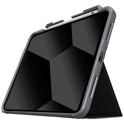 Foto van Stm goods dux plus bookcase geschikt voor apple model: ipad 10.9 (10e generatie) zwart, transparant