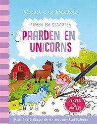 Foto van Magisch waterkleurboek paarden en unicorns - hardcover (9789463547147)