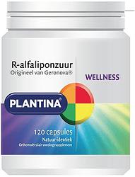 Foto van Plantina wellness r-alfaliponzuur capsules