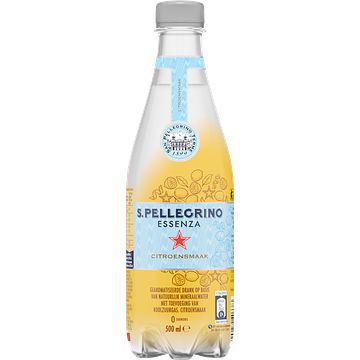 Foto van S.pellegrino essenza bruisend water gearomatiseerde citroen 50cl bij jumbo