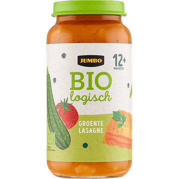 Foto van Jumbo biologisch babyvoeding groente lasagne 12+ maanden 250g