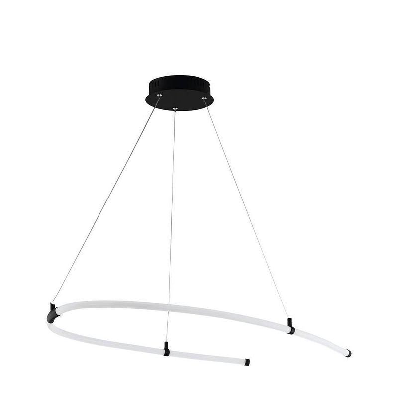 Foto van Eglo alamedilla hanglamp - led - 97 cm - zwart