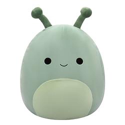 Foto van Squishmallows knuffel preeto de olijfgroene slak - 40 cm