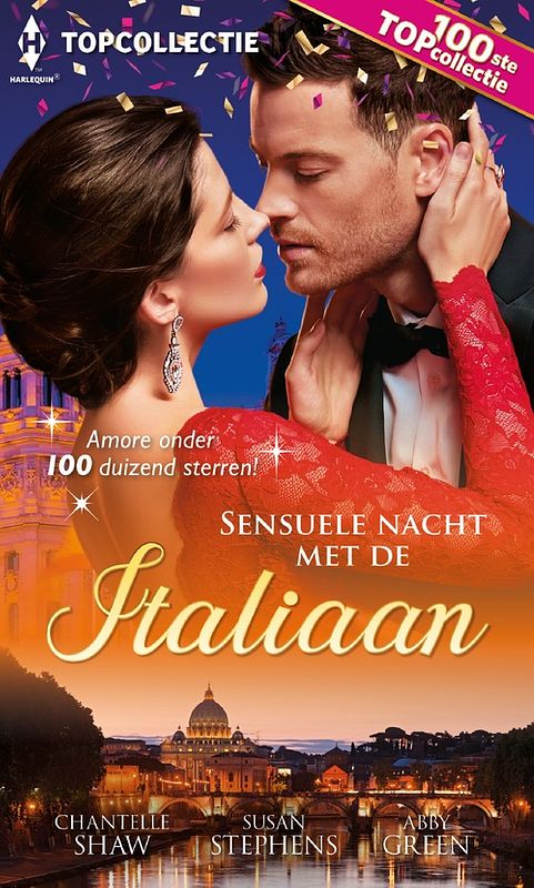 Foto van Sensuele nacht met de italiaan - chantelle shaw, susan stephens, abbie green - ebook