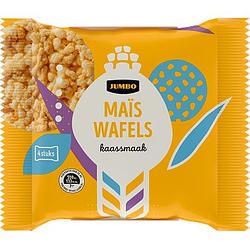 Foto van Jumbo kaas maiswafel snack 4 stuks