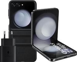 Foto van Samsung galaxy z flip 5 512gb zwart 5g + samsung accessoirepakket