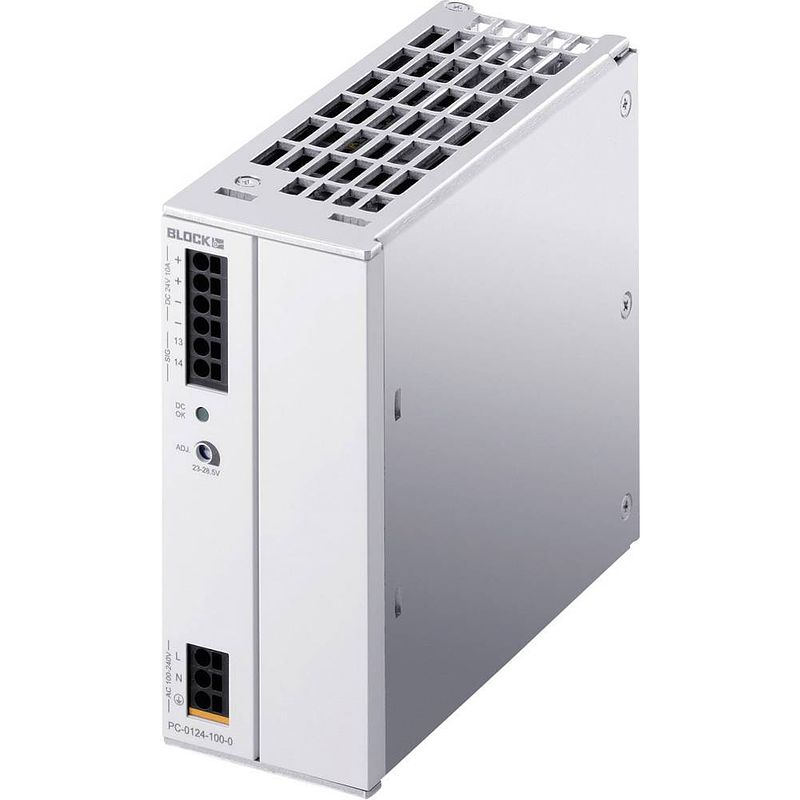 Foto van Block pc-0124-050-0 din-rail netvoeding 24 v/dc 5 a 120 w 1 x