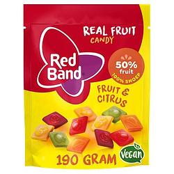 Foto van Red band real fruit candy fruit & citrus 190g bij jumbo