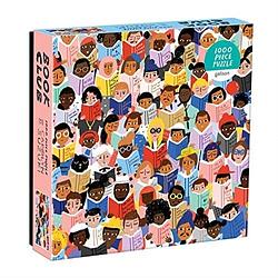 Foto van Book club 1000 piece puzzle in a square box - puzzel;puzzel (9780735362628)