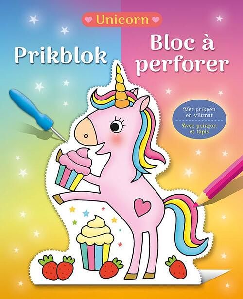 Foto van Prikblok unicorn - speelgoed (9789044757903)