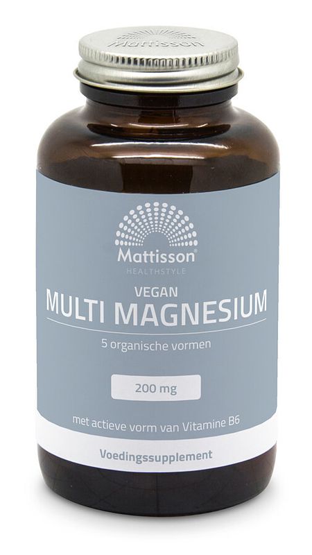 Foto van Mattisson healthstyle multi magnesium tabletten