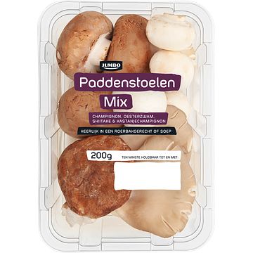 Foto van Jumbo paddenstoelen mix 200g