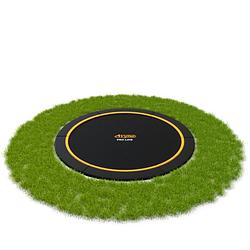 Foto van Avyna pro-line flatlevel trampoline - ø 365 cm (12ft) - zwart