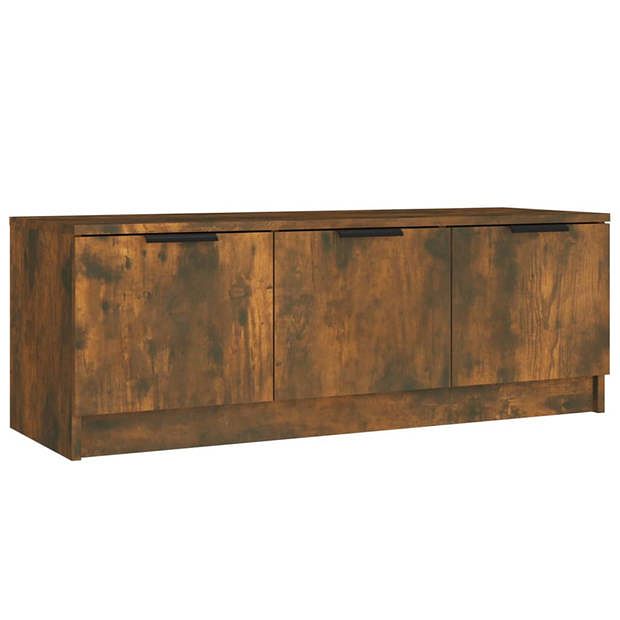 Foto van Vidaxl tv-meubel 102x35x36,5 cm bewerkt hout gerookt eikenkleurig