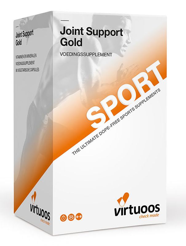 Foto van Virtuoos joint support gold capsules