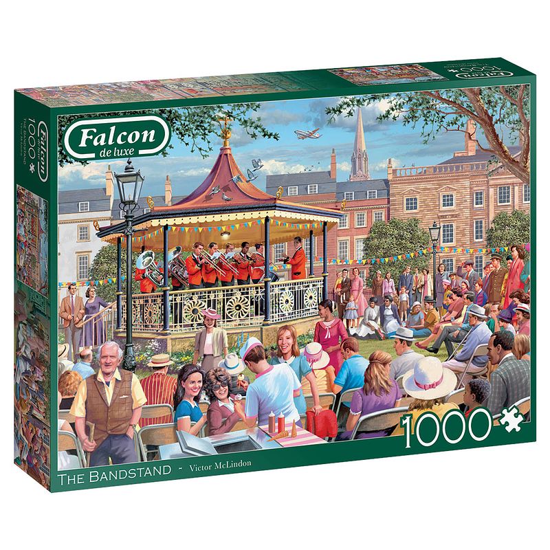 Foto van Jumbo legpuzzel falcon the bandstand 1000 stukjes