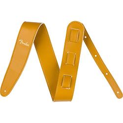 Foto van Fender vegan leather strap gitaarband butterscotch 6.3 cm