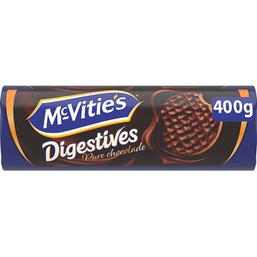 Foto van Mcvitie's digestive pure chocolade 400g bij jumbo